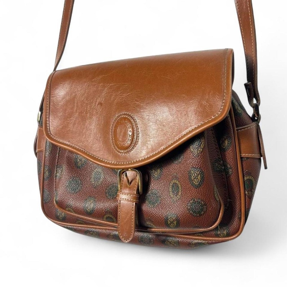 Vintage Capezio New York Monogram Shoulder Bag